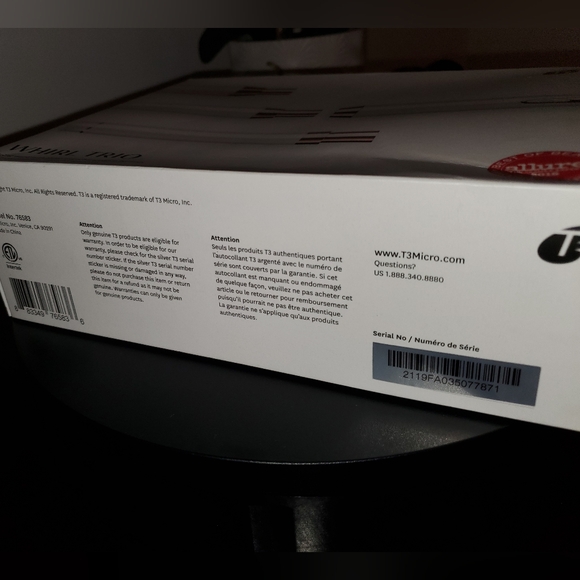 T3 trio micro interchangeable curling wand set - Picture 6 of 10